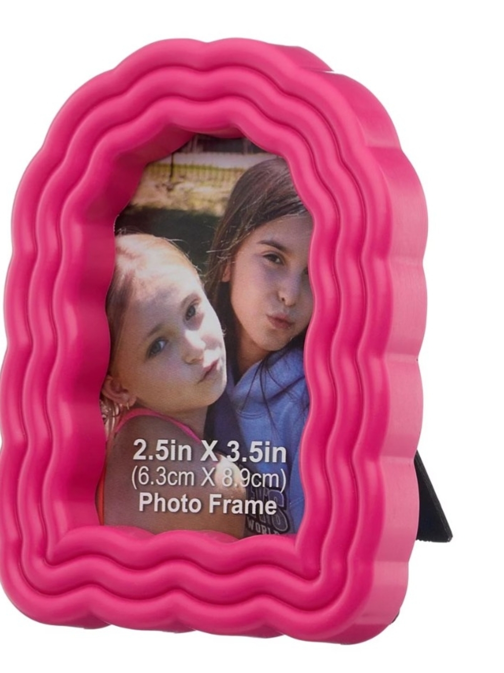 Pink Wavy Photo Frame - Home Accents